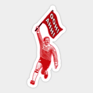 Football Chants - Manc Legends - Eric Cantona - OOH AHH! Sticker